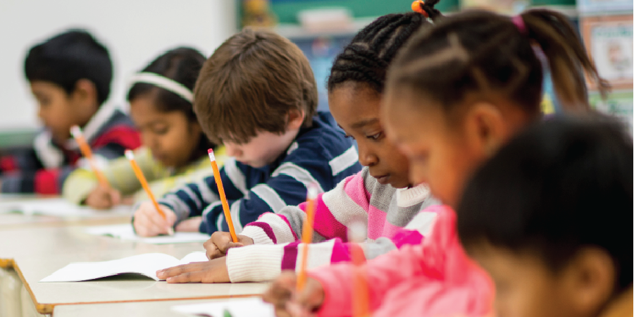 Students in a West Valley classroom